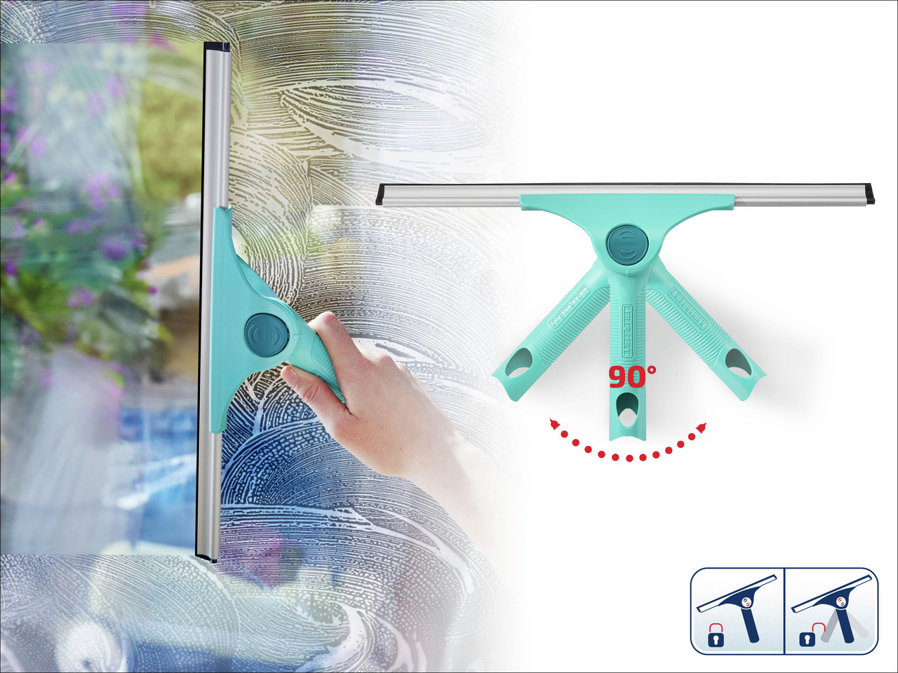 Čistač prozora slider xl bez drške - click system