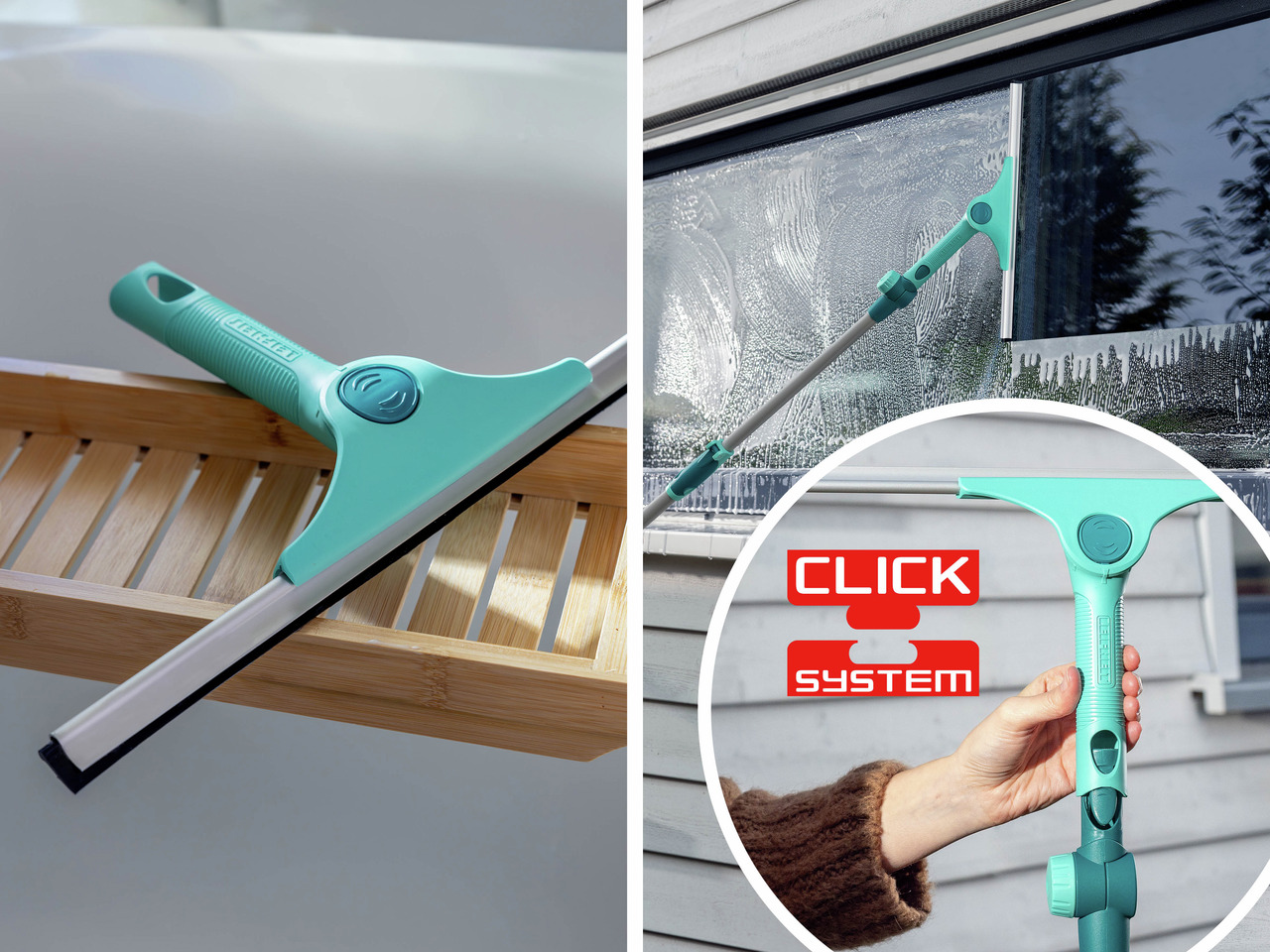 Čistač prozora slider xl bez drške - click system