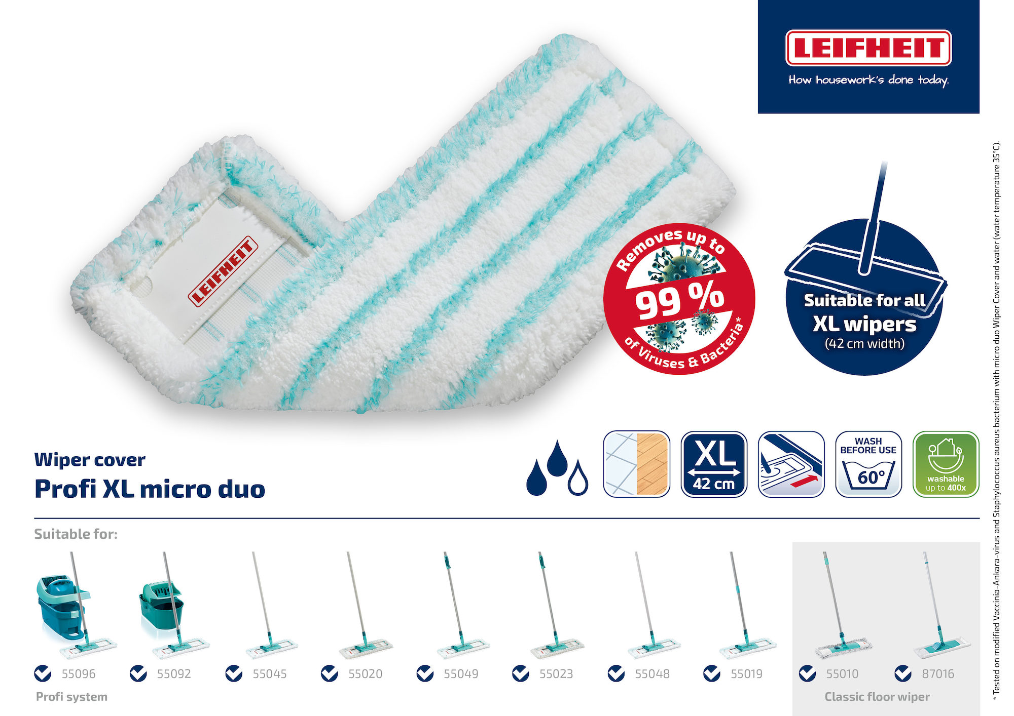 Rezervna navlaka za profi xl micro duo