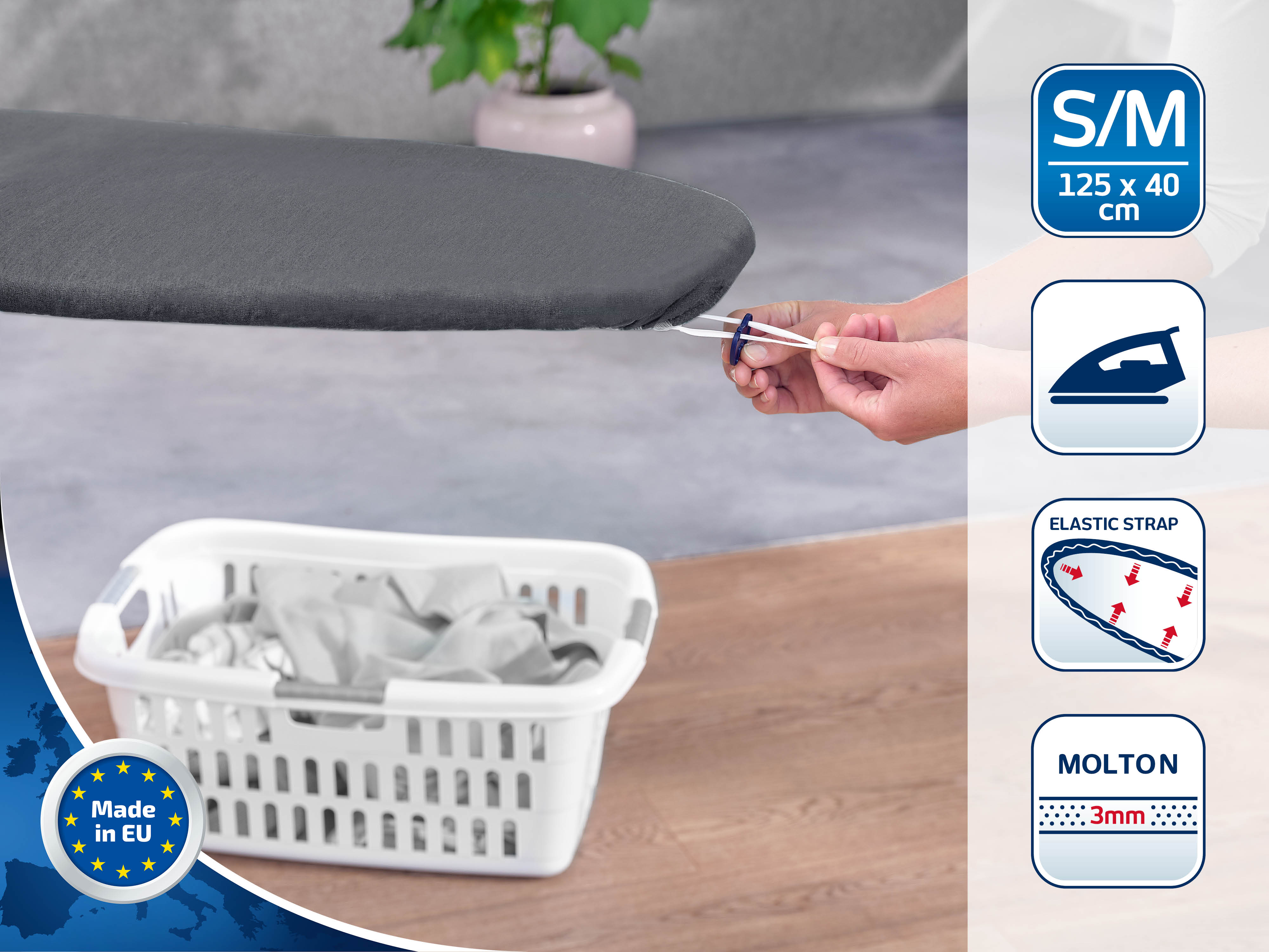 Navlaka za dasku airboard thermo reflect s/m black